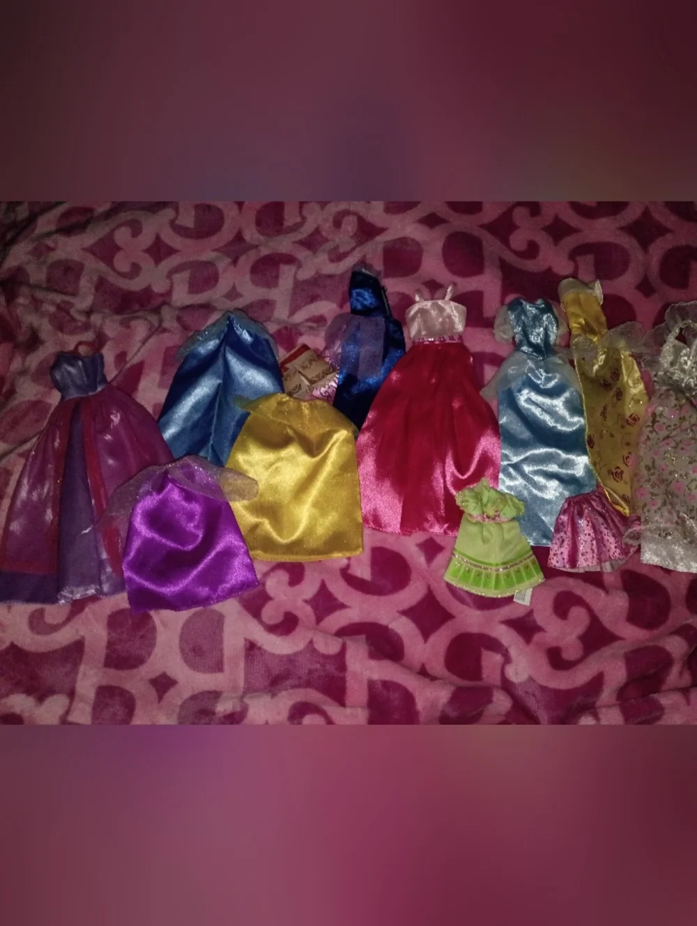12 Piece Princess Barbie Clothing Bundle